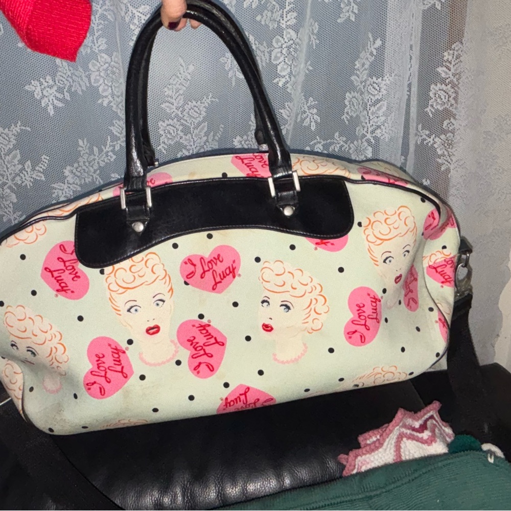 I Love Lucy Polka Dot Handbag